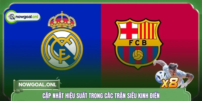 Cập nhật hiệu suất trong các trận siêu kinh điển