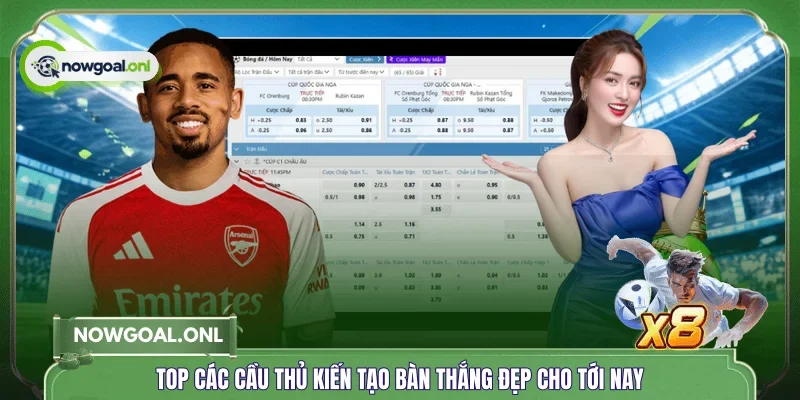 Top các cầu thủ kiến tạo bàn thắng đẹp cho tới nay